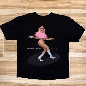 Beyonce Renaissance World Tour 2023 T-Shirt Black Year of Renaissance Large